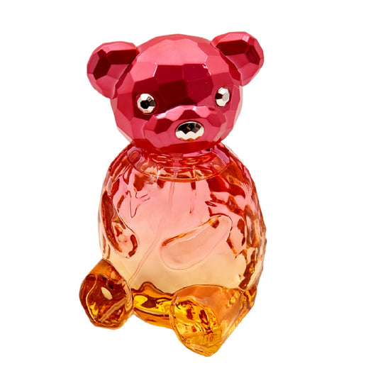 Eau de parfum en flacon ourson rose et orange – 50 ml